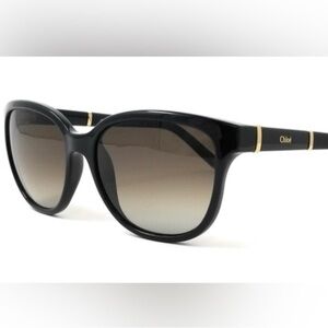 Never worn Chloe Acetate Cat Eye Sunglasses CE668SA Black